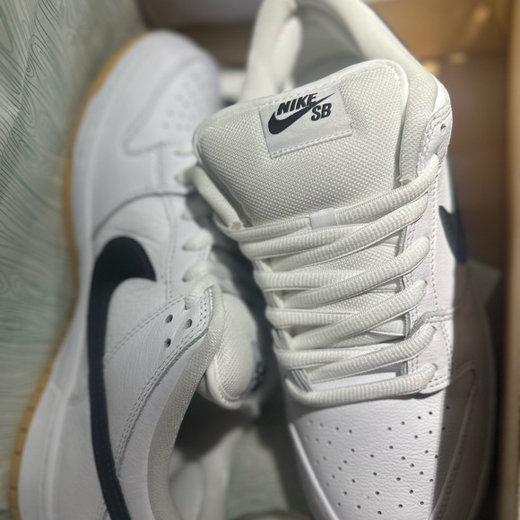 Nike Sb Dunks White/Gum size 10 DS